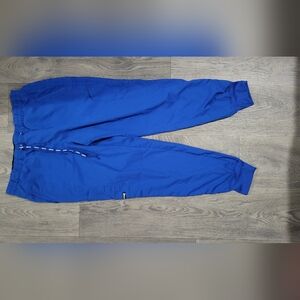 Grey's anatomy royal blue jogger scrub pants